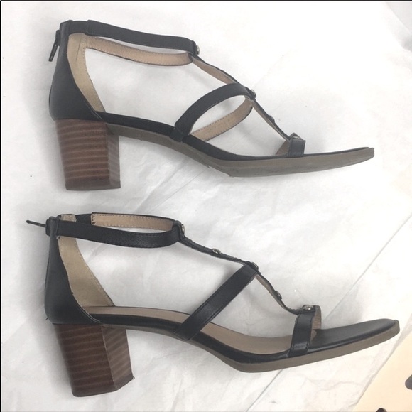 Jack Rodgers Julia Heeled sandles in Black - Picture 11 of 12